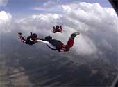 chute libre en formation