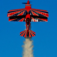 Airplane - Stunt flying - Smoke option - Lachute