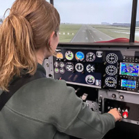 Flight simulator - Airplane - 30min -  St-Jean