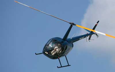 Apprendre à voler en helicoptere à St-Jean sur Richelieu
